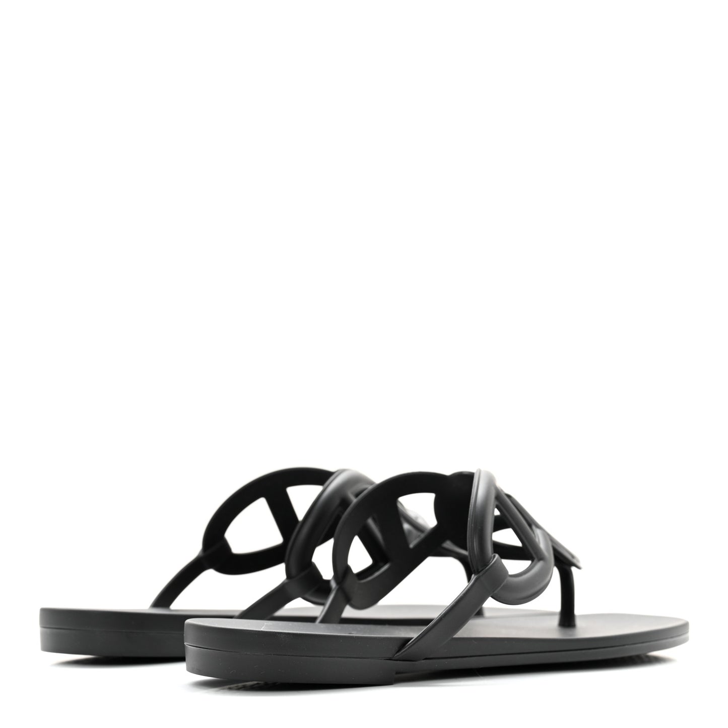 Rubber Womens Egerie Sandals 36 Black