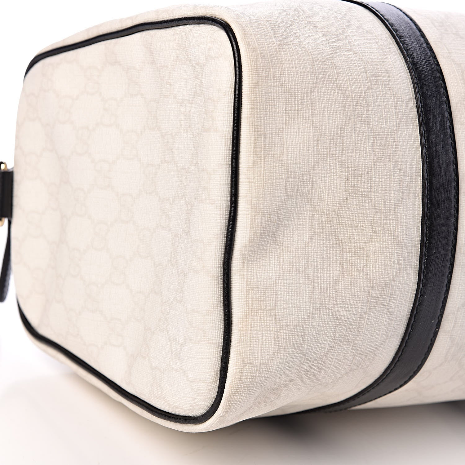 Gucci GG Plus Monogram Medium Joy Boston White Black 11 of 12