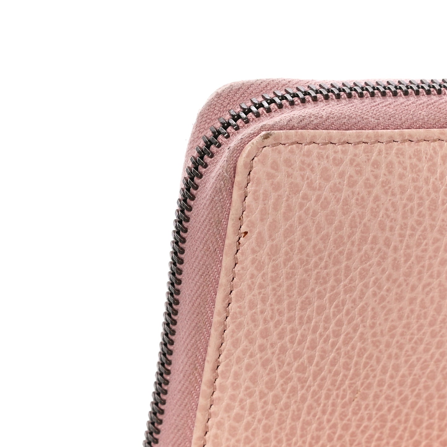 Calfskin Butterfly Farfalla Zip Around Wallet Perfect Pink
