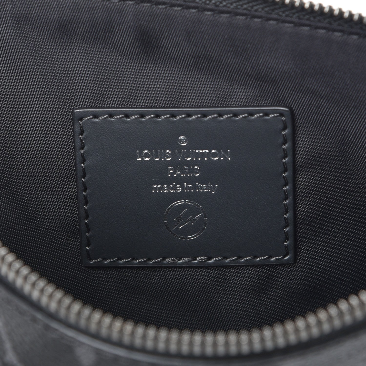 Louis Vuitton Monogram Eclipse Fragment Cabas Light Pochette 6 of 6