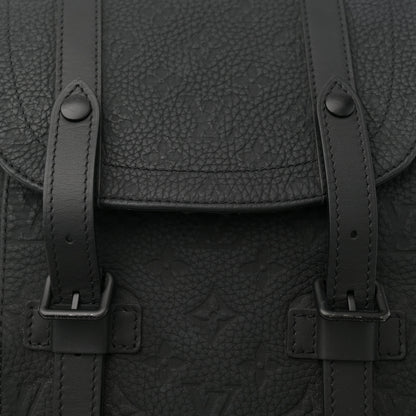 Louis Vuitton Taurillon Monogram Christopher MM Backpack Black 7 of 11