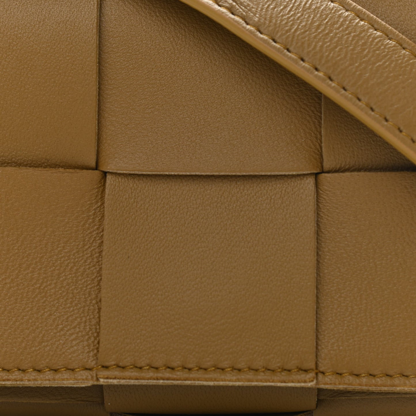 Lambskin Maxi Intrecciato Extra Mini Cassette Crossbody Bag Acorn