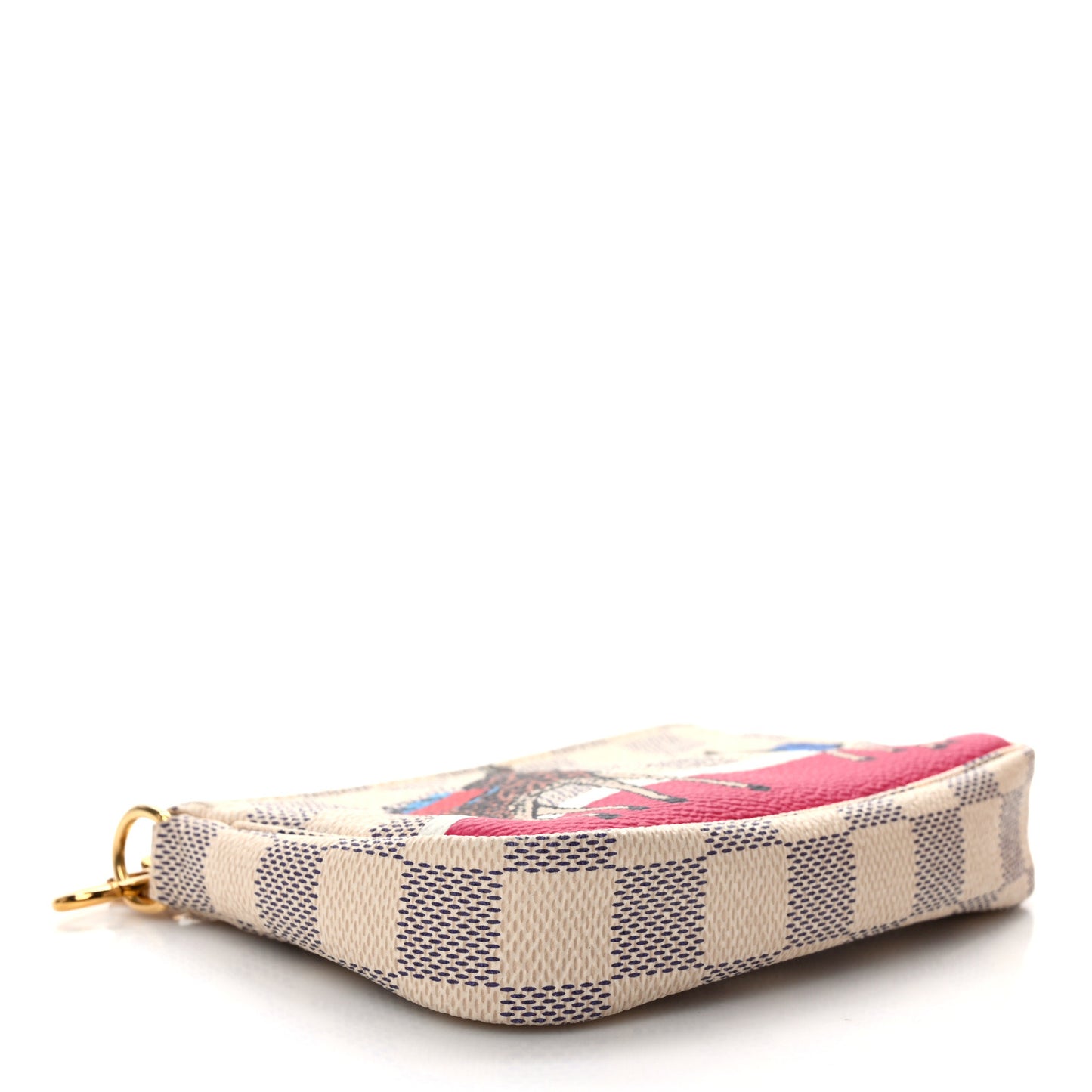 Damier Azur 2017 Christmas Animation Mini Pochette Accessories