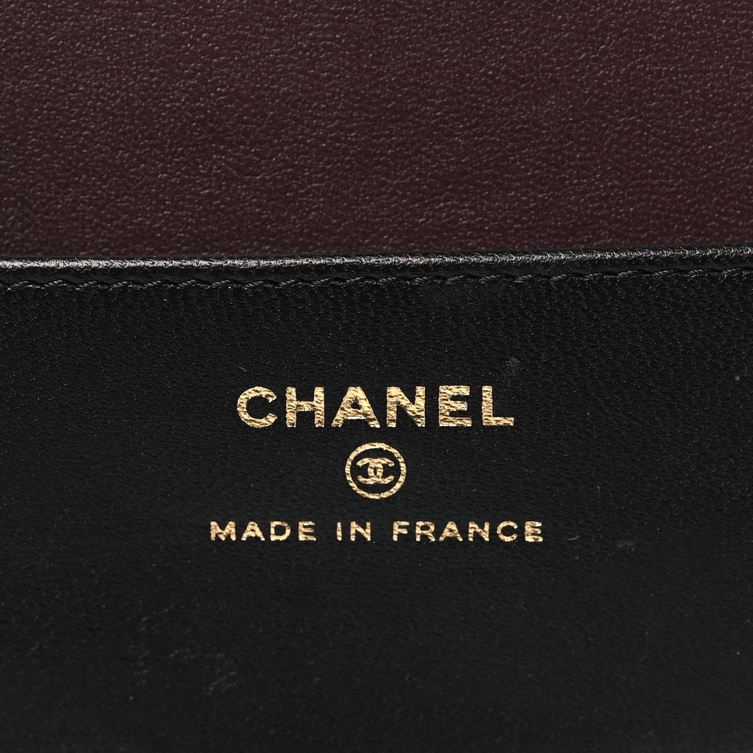 Chanel Lambskin Quilted Compact Vanity Case Purse With Chain Black 7 of 12