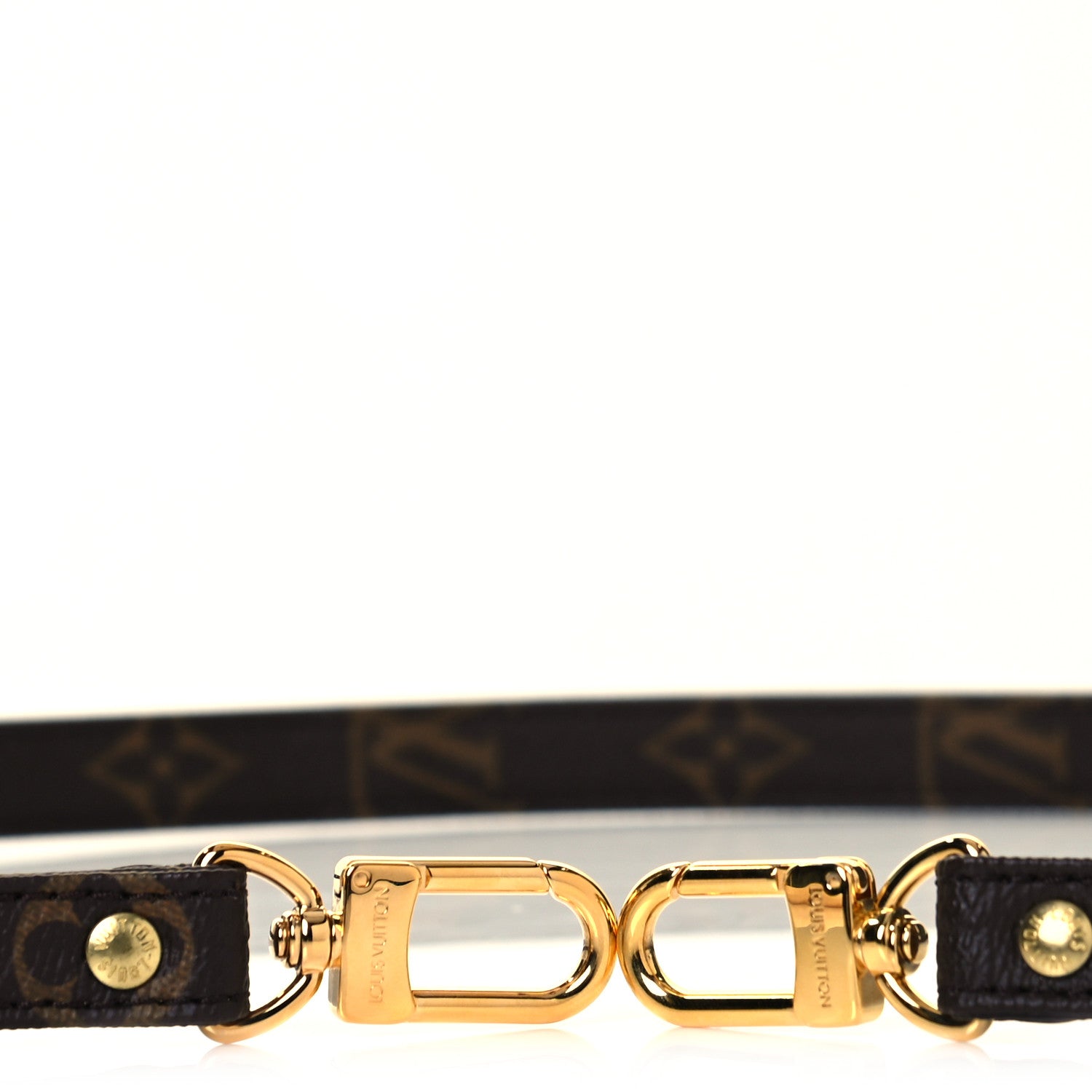 Louis Vuitton Monogram 16mm Adjustable Shoulder Strap 3 of 3