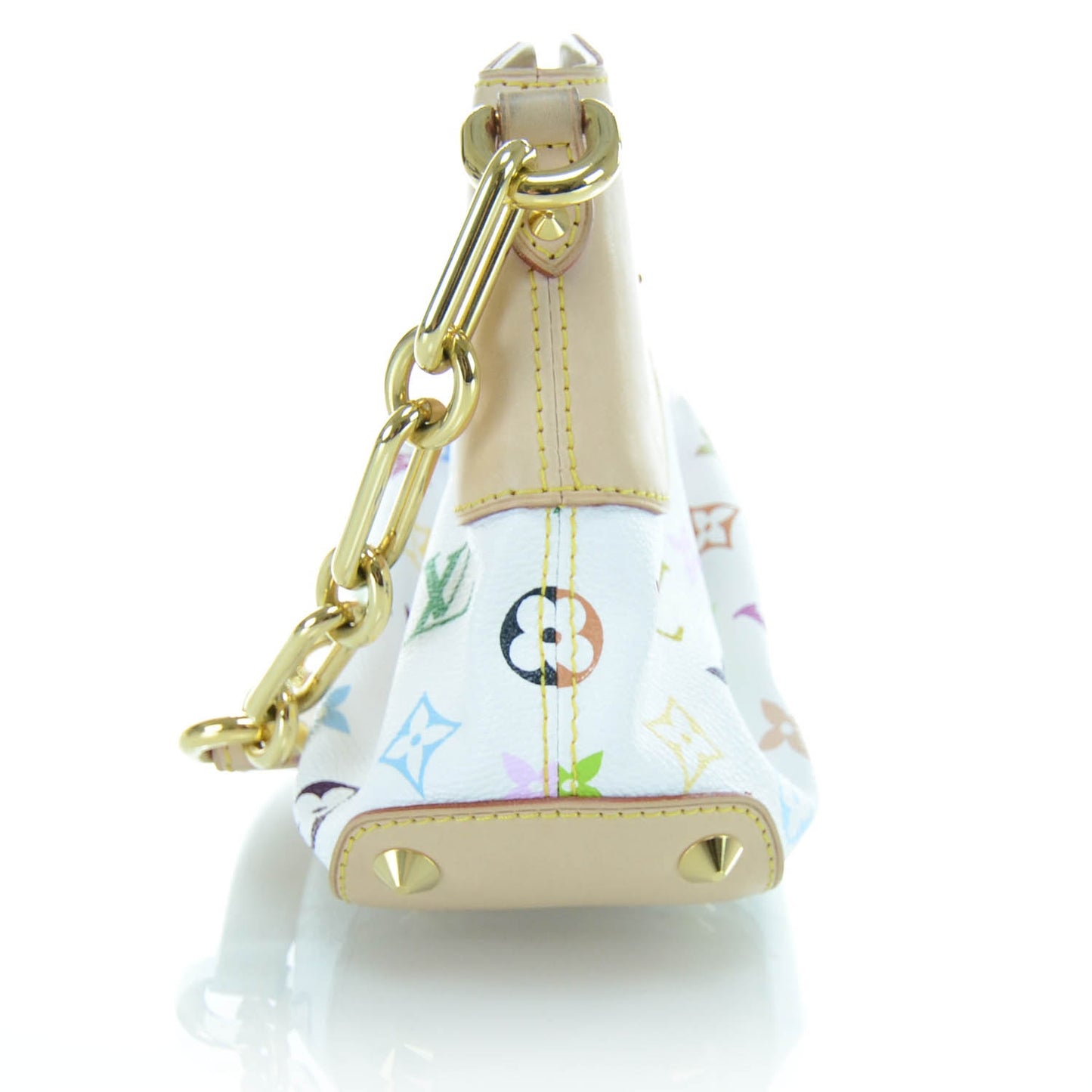 Monogram Multicolor Judy PM White