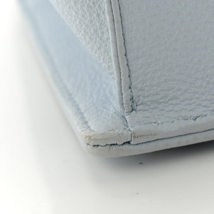 Christian Dior Grained Calfskin Medium Diorama Flap Bag Light blue 10 of 13