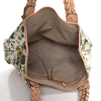 Gucci Canvas Floral Flora Pelham Shoulder Bag Beige 5 of 9