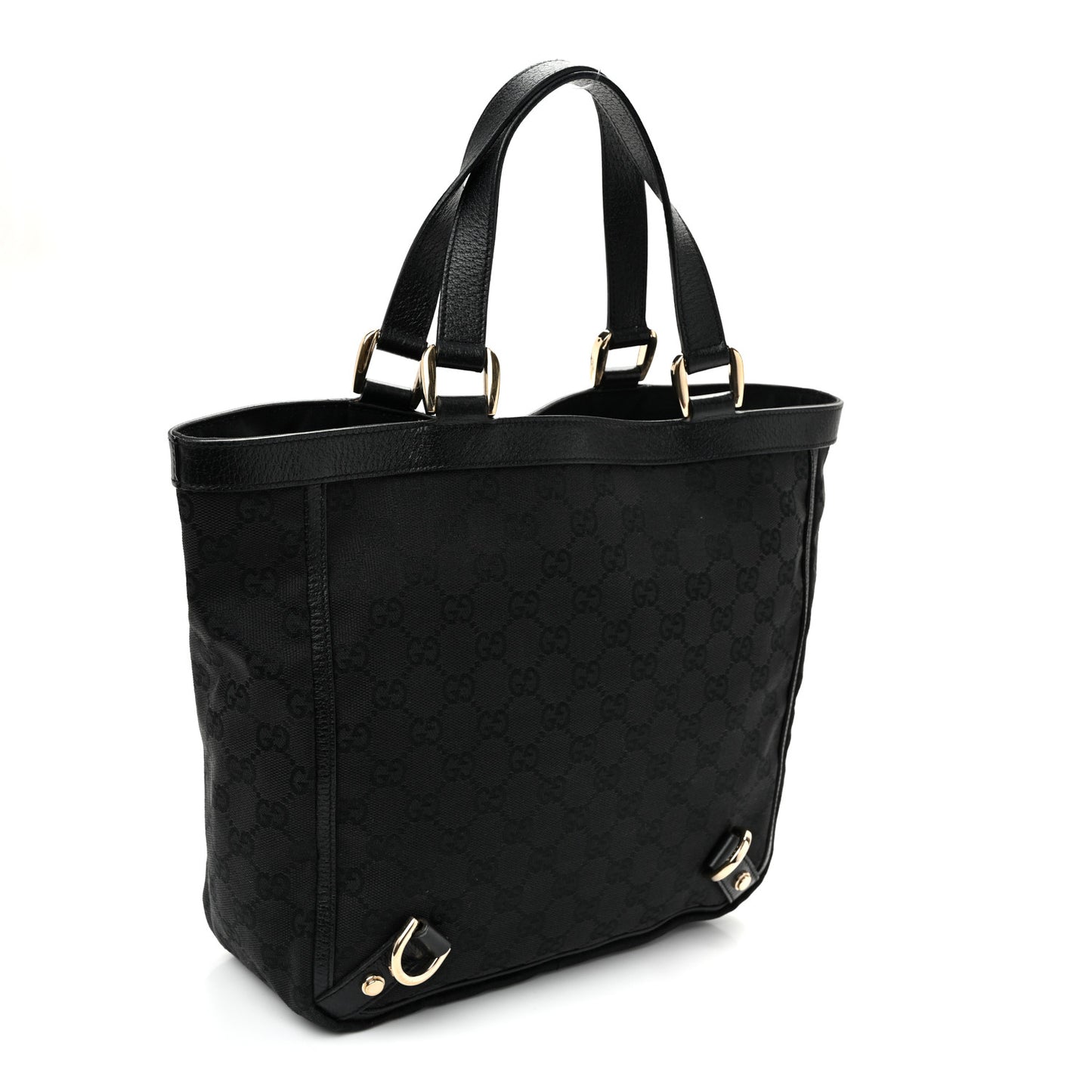 Monogram Small Abbey Tote Black