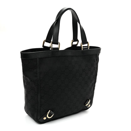 Gucci Monogram Small Abbey Tote Black 3 of 10