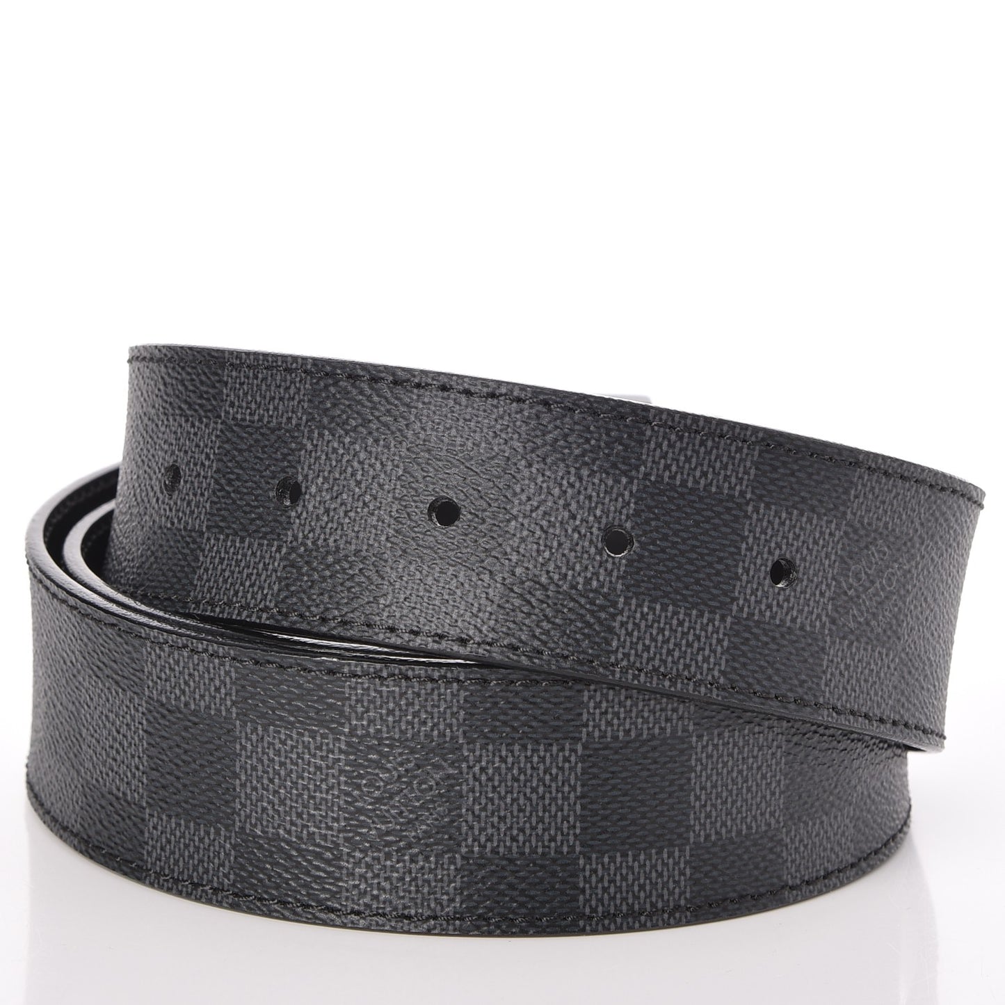 Damier Graphite 40mm LV Initiales Belt 100 40