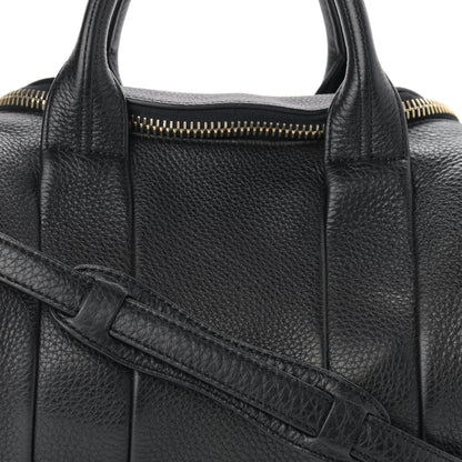 Alexander Wang Pebbled Lambskin Rockie Black Pale Gold Hardware 7 of 9
