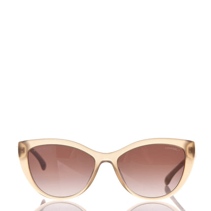 Chanel Acetate Rope Cat Eye Sunglasses 5409 Beige 2 of 7