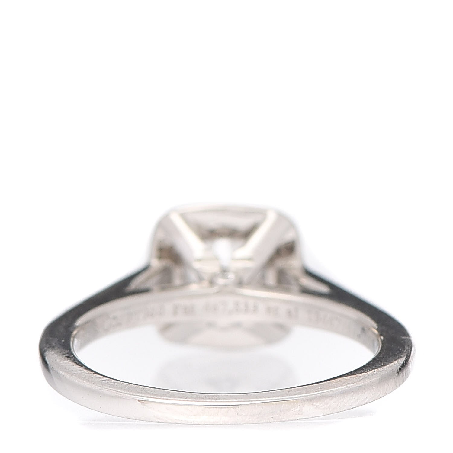 Tiffany Platinum Diamond .79ct Legacy Engagement Ring 47 4.25 4 of 7