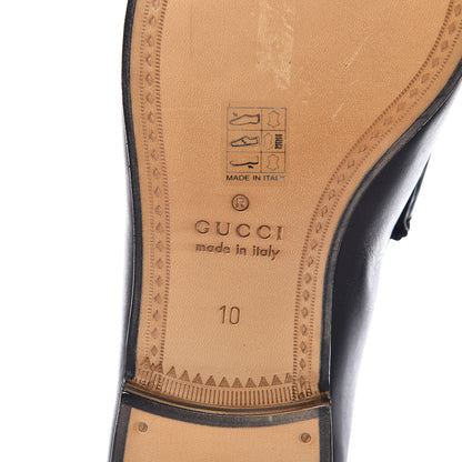 Gucci Calfskin Mens 1953 Horsebit Loafers 10 Black 7 of 10