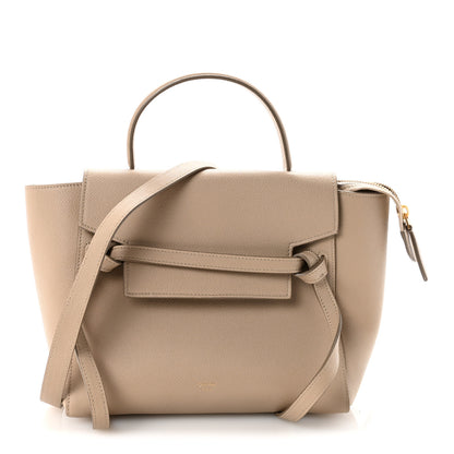 Celine Grained Calfskin Micro Belt Bag Light Taupe 1 of 10