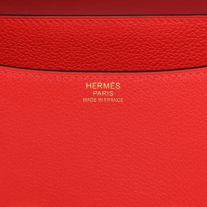Hermes Evercolor Verso Constance 24 Rouge De Coeur Rouge Vif 6 of 10