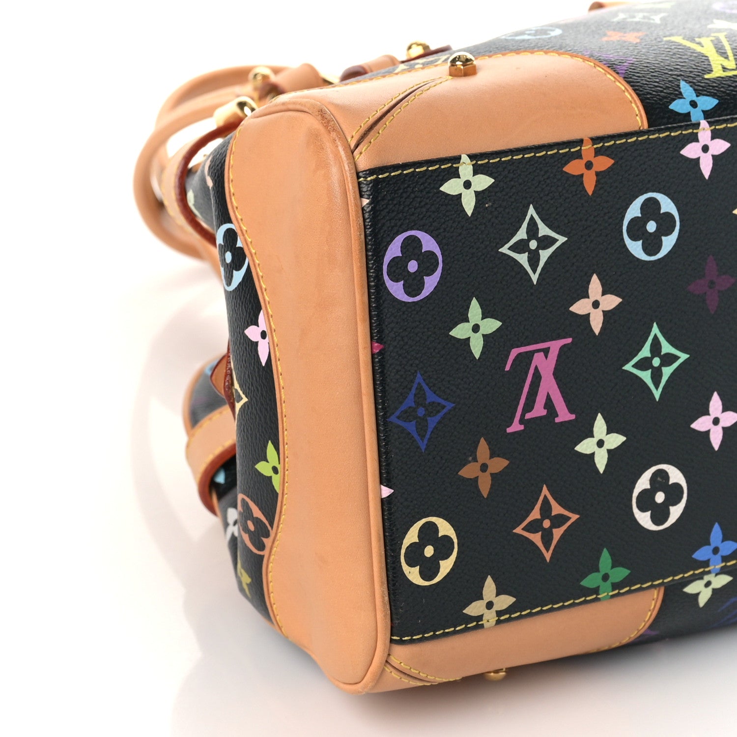 Louis Vuitton Monogram Multicolor Claudia Black 7 of 11