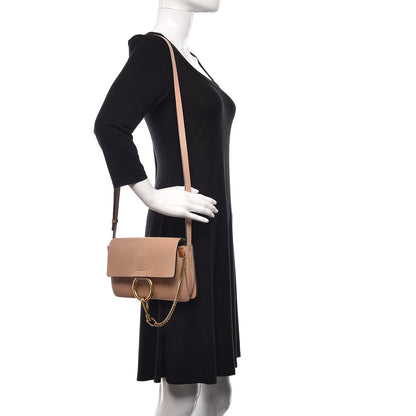 Chloe Goatskin Small Faye Shoulder Bag Biscotti Beige 3 of 13