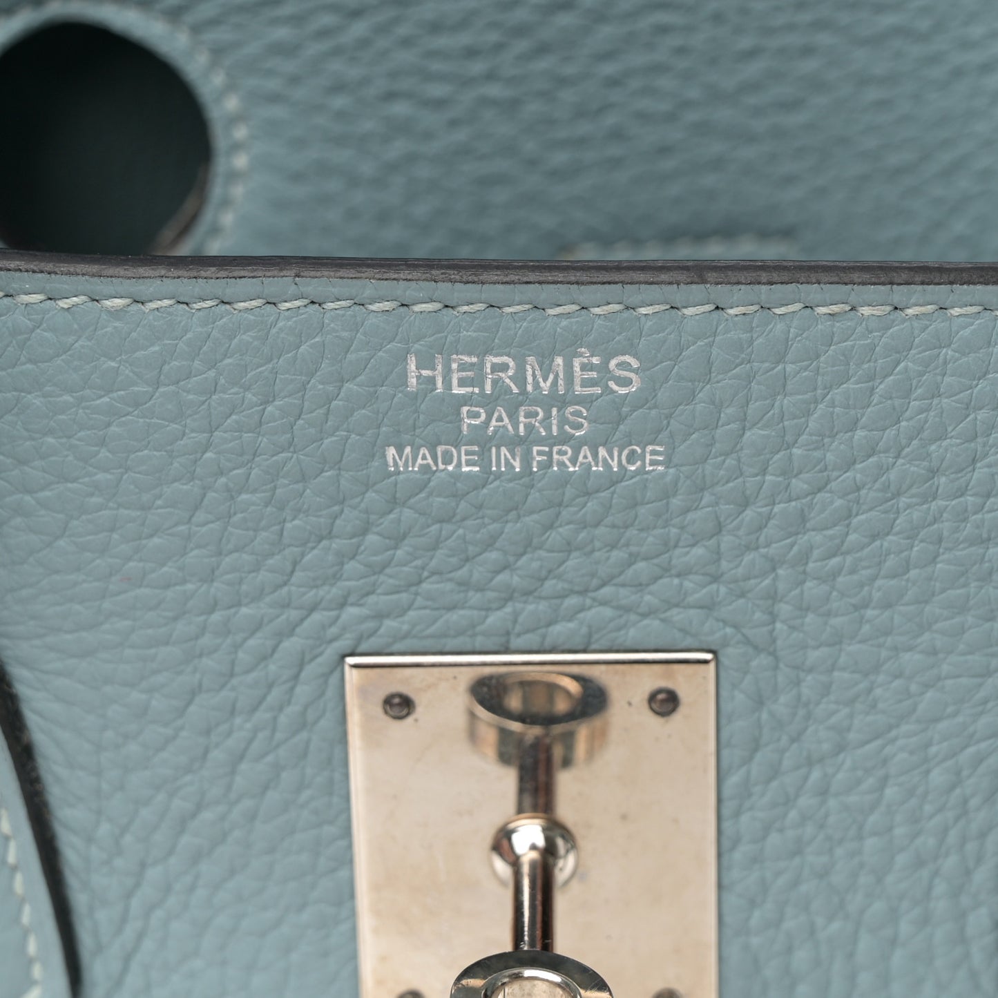 Taurillon Clemence Birkin 35 Ciel