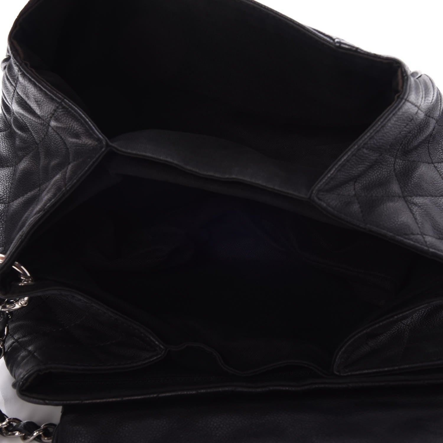 Chanel Caviar Quilted Timeless Accordion Flap Black 5 of 12