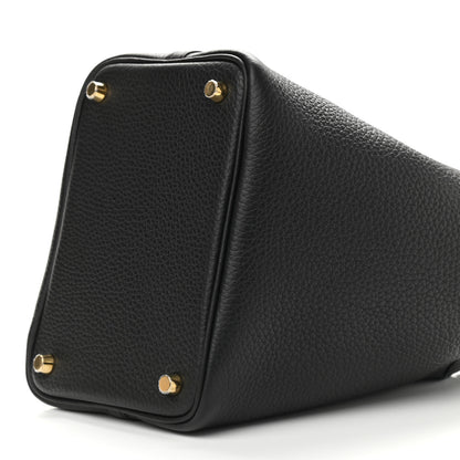 Hermes Taurillon Clemence Picotin Lock 18 PM Black 9 of 9