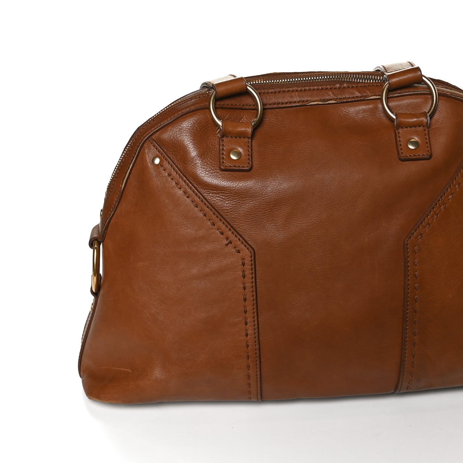 Saint Laurent Calfskin Large Muse Tan 32 of 39