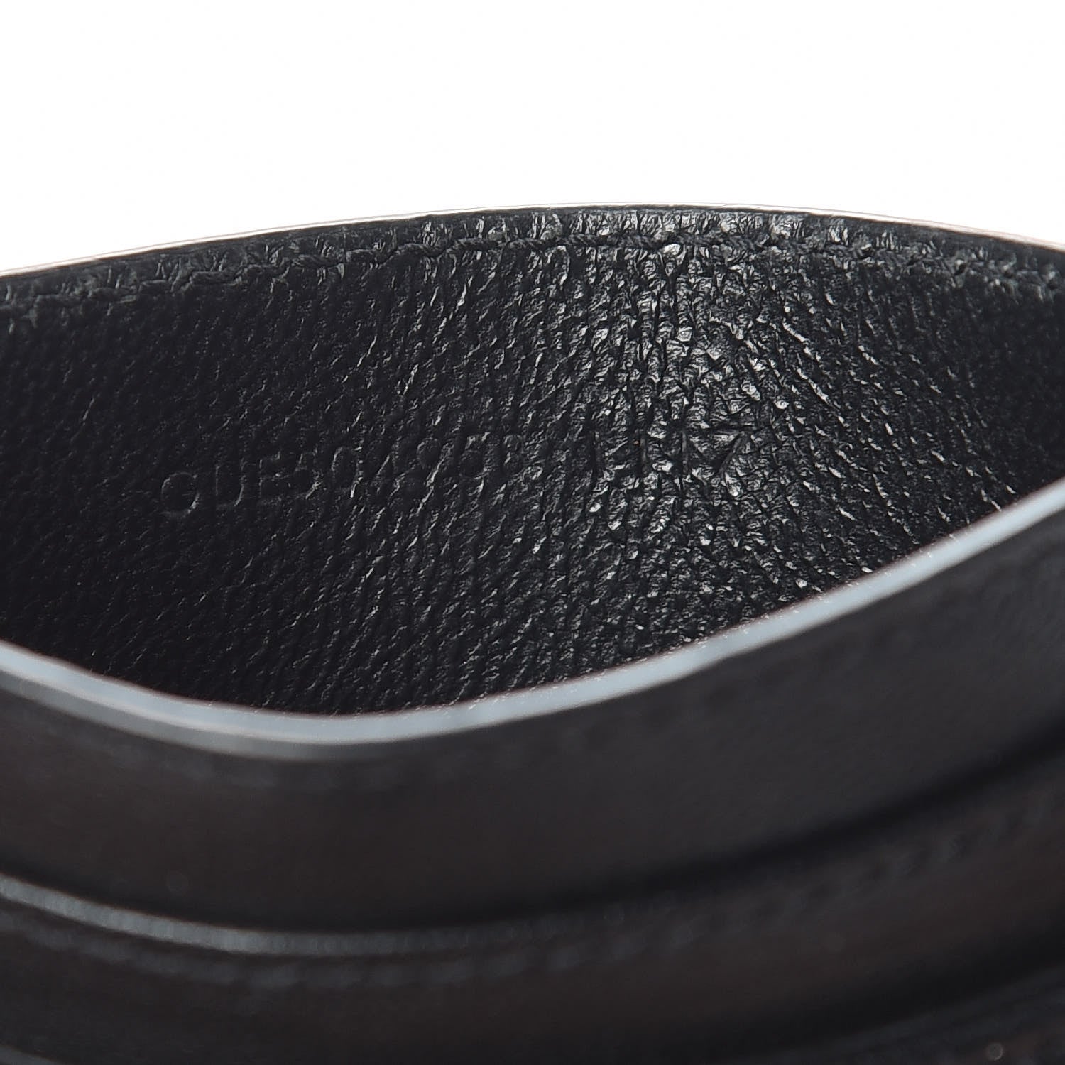 Saint Laurent Calfskin Y Quilted Monogram LouLou Credit Card Case Black 7 of 10