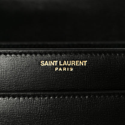 Saint Laurent Calfskin Large Monogram Sunset Black 6 of 13
