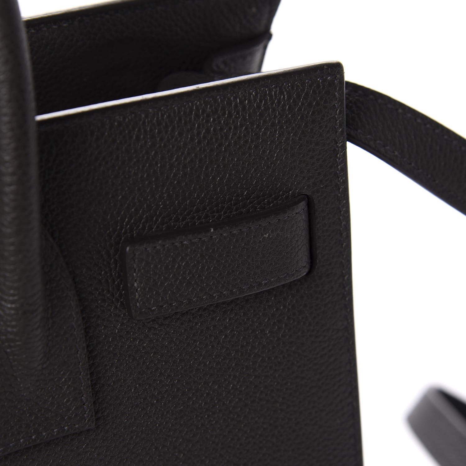 Saint Laurent Grained Calfskin Baby Sac De Jour Black 14 of 20