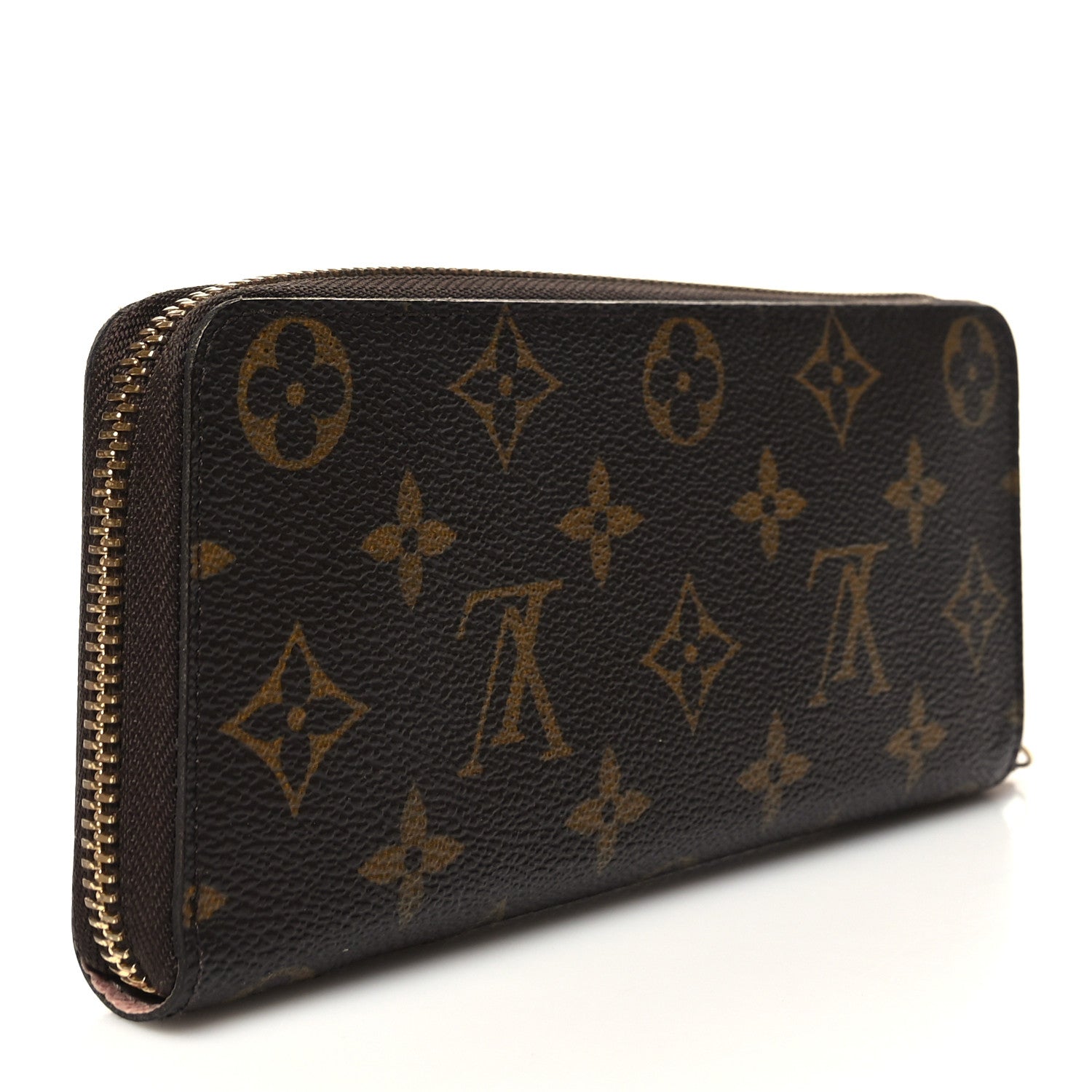 Louis Vuitton Monogram Clemence Wallet Rose Ballerine 3 of 8