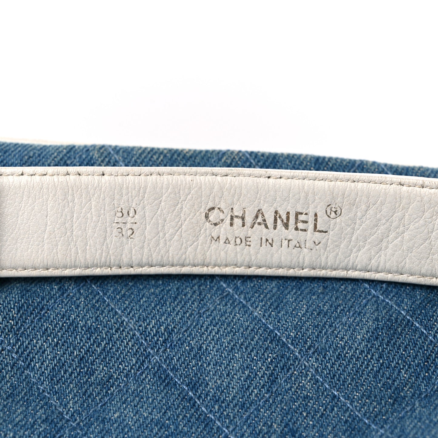 Denim Belt Bag Blue