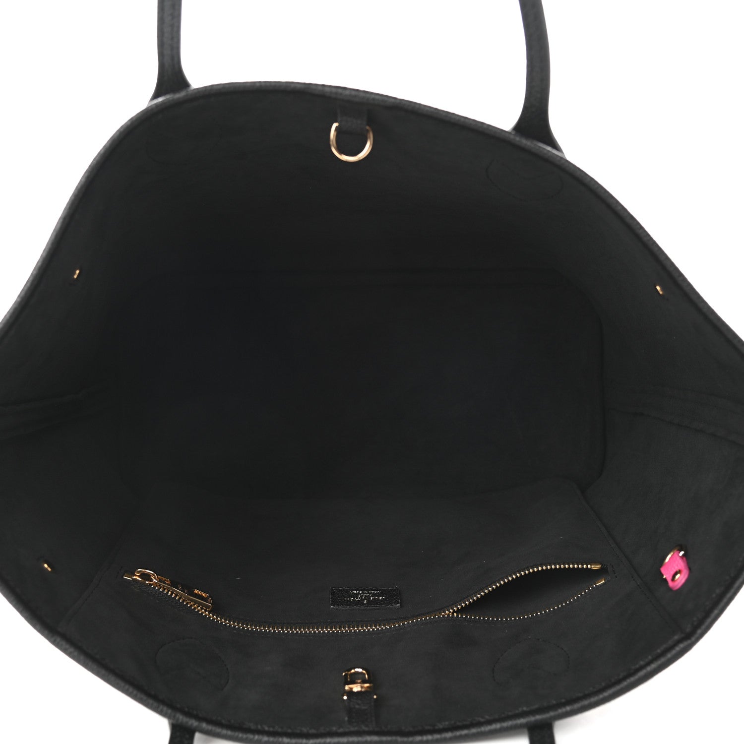Louis Vuitton Empreinte Spring In The City Neverfull MM Black White Pink 5 of 9