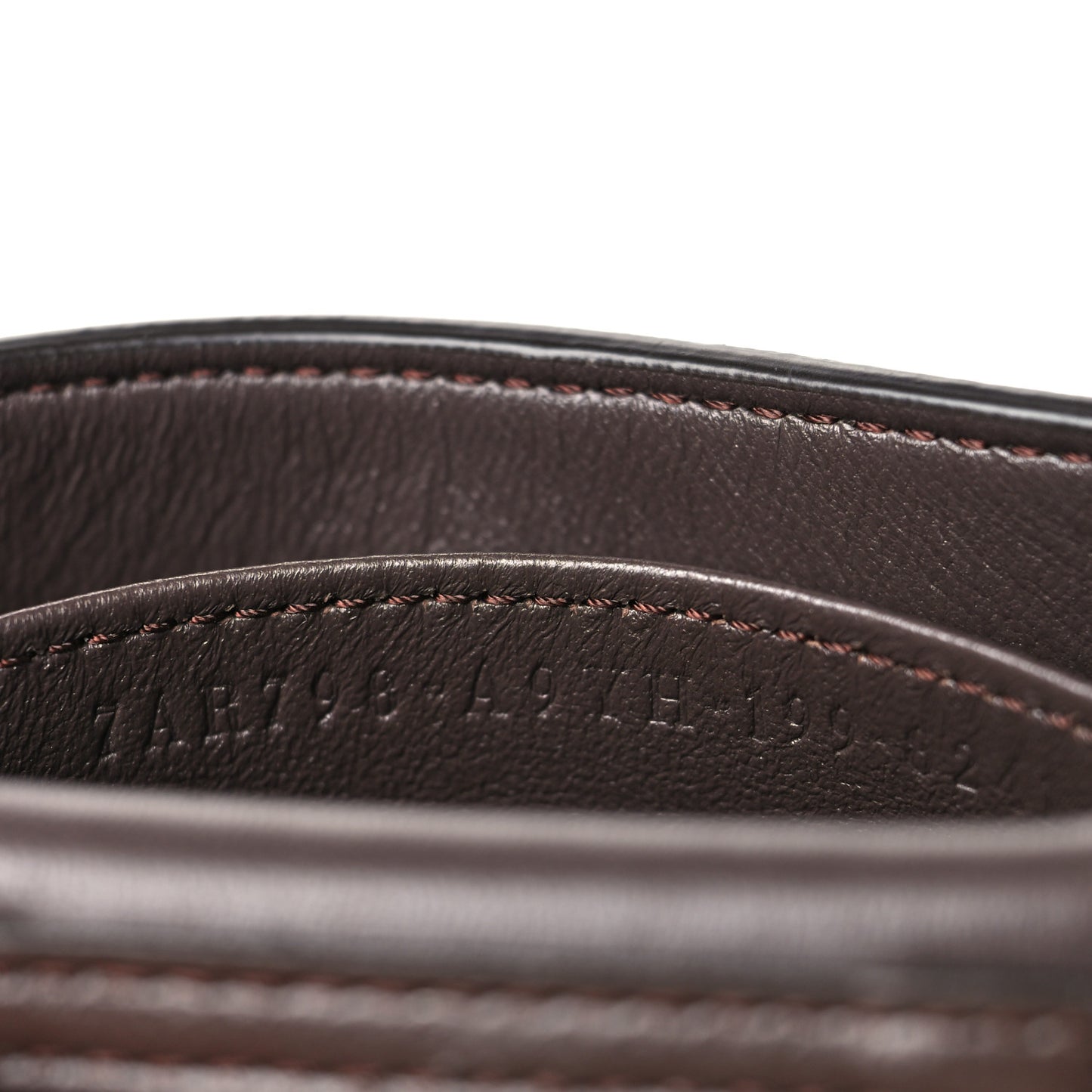 Vitello Century Opaco Nano Baguette Belt Charm Purple Rain