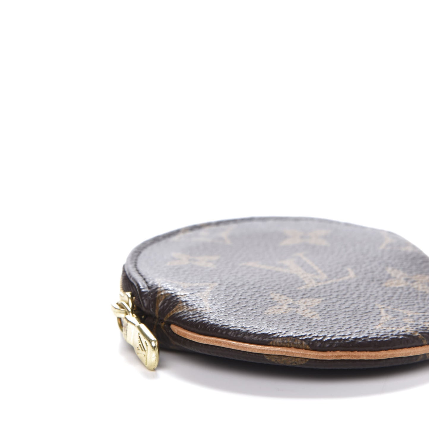 Monogram Round Coin Purse