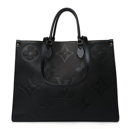Louis Vuitton Empreinte Monogram Giant Onthego GM Black 1 of 9