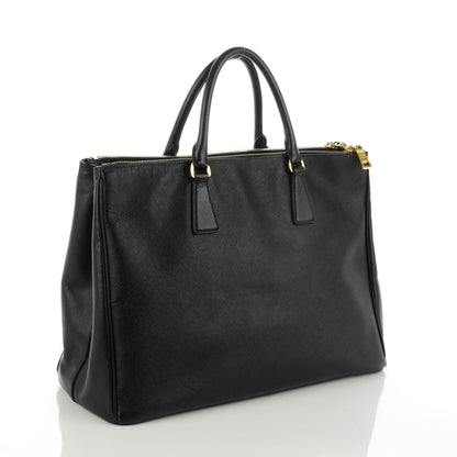 Prada Saffiano Large Galleria Double Zip Tote Black 3 of 8