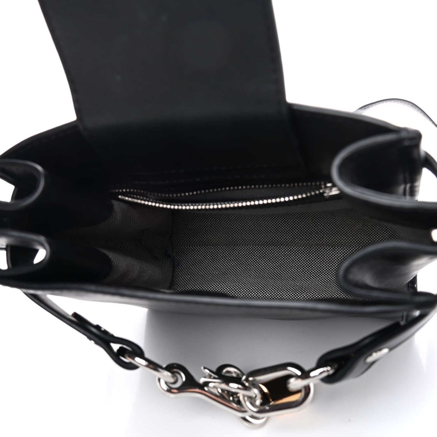 Alexander Wang Calfskin Mini Attica Chain Crossbody Black 4 of 7