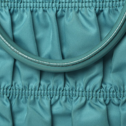 Prada Tessuto Nylon Gaufre Tote Turchese 16 of 24
