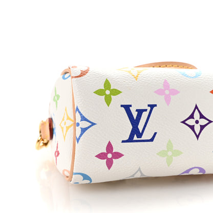 Louis Vuitton LV X TM Monogram Multicolor Nano Speedy White 8 of 10