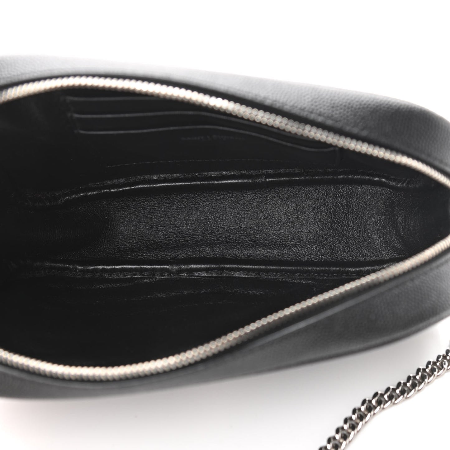 Grain De Poudre Matelasse Monogram Mini Lou Camera Bag Black