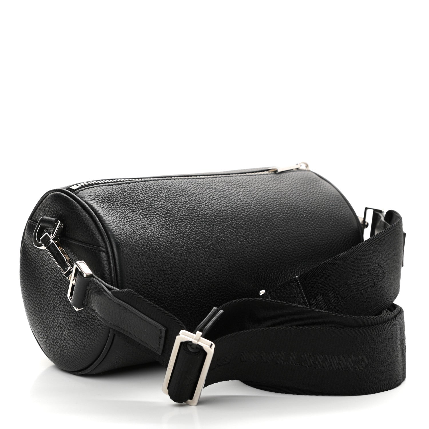 Christian Dior HOMME Grained Calfskin Mens Roller Messenger Black 3 of 10