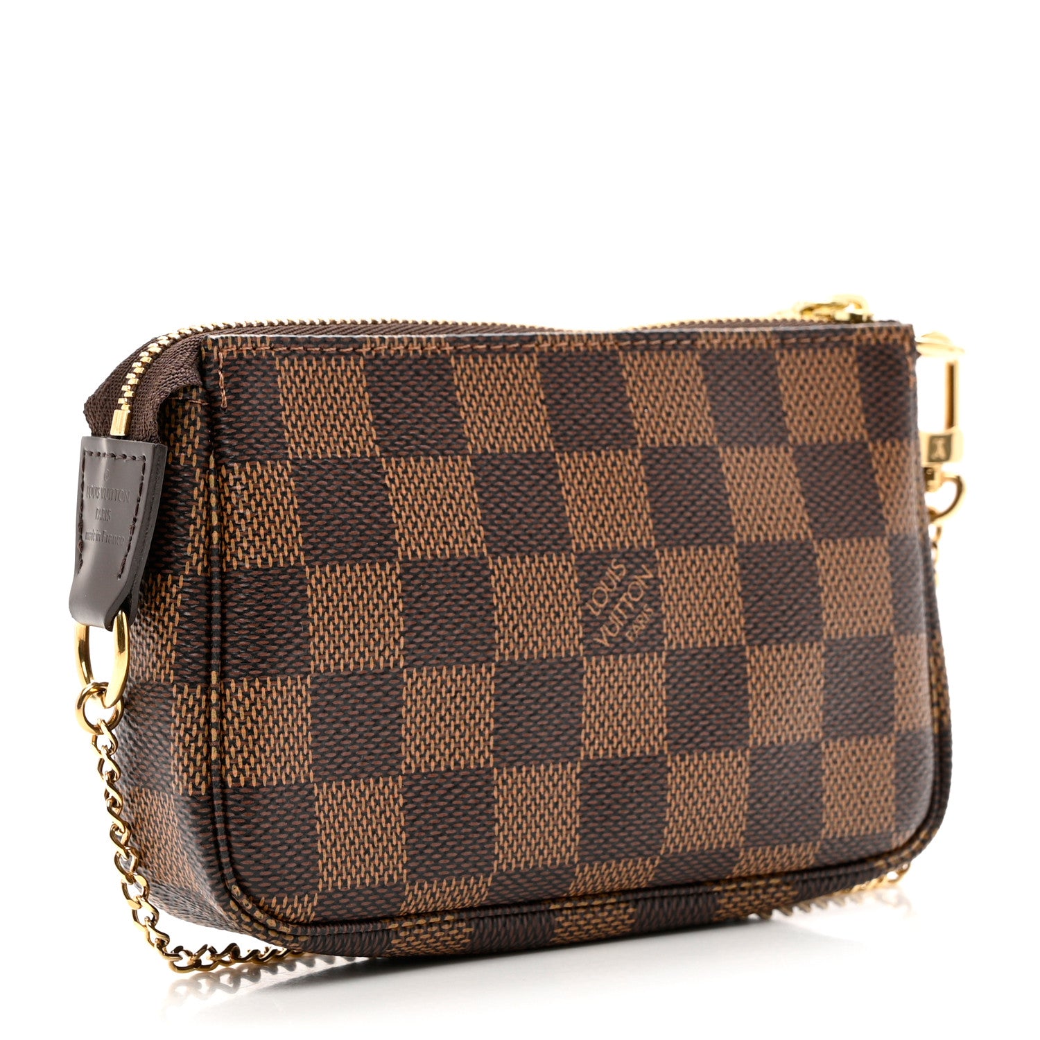 Louis Vuitton Damier Ebene Mini Pochette Accessories 3 of 7