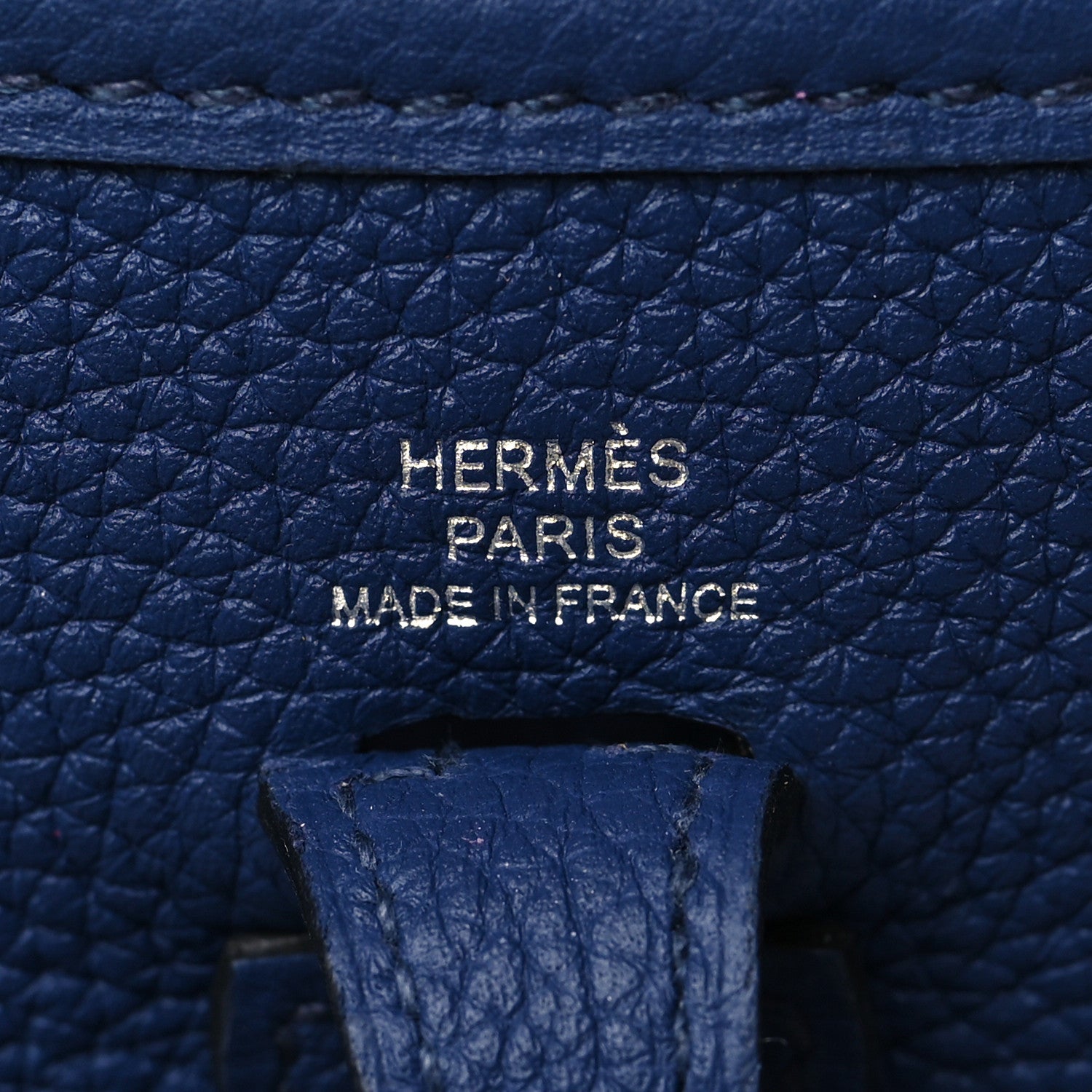 Hermes Taurillon Clemence Amazone Evelyne TPM Blue Saphir Blue Indigo 6 of 10