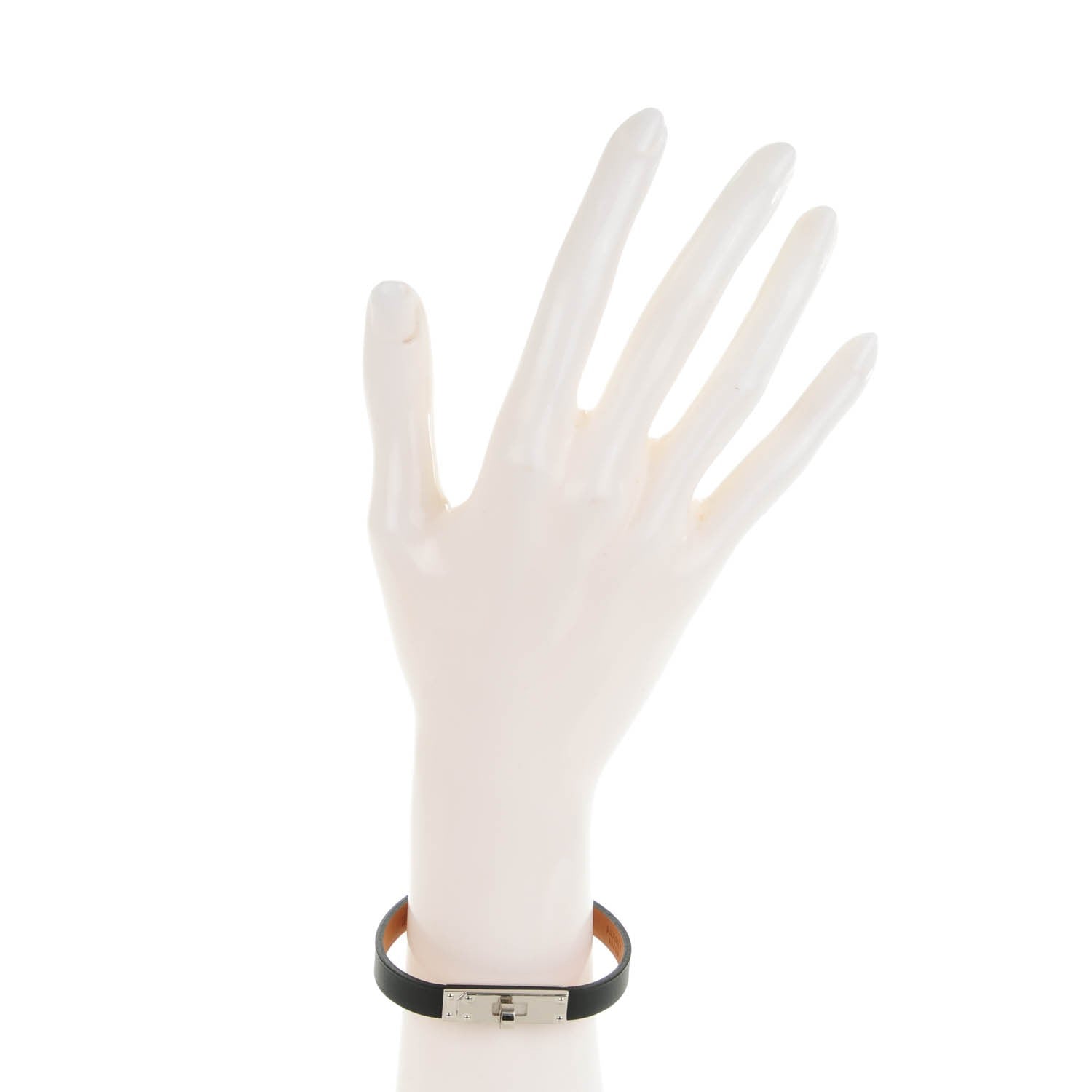 Hermes Chamonix Micro Kelly Bracelet S Black 2 of 7