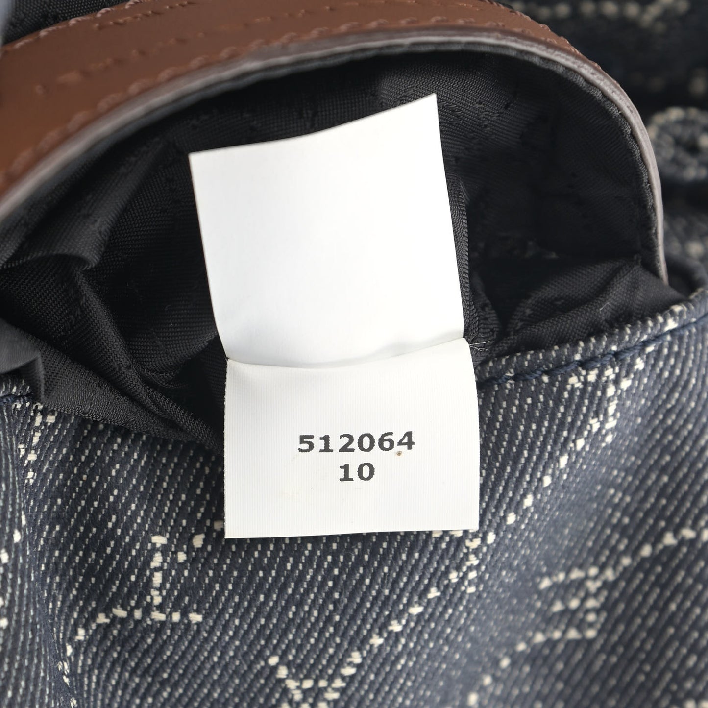 Denim Logo Falabella Tote Navy