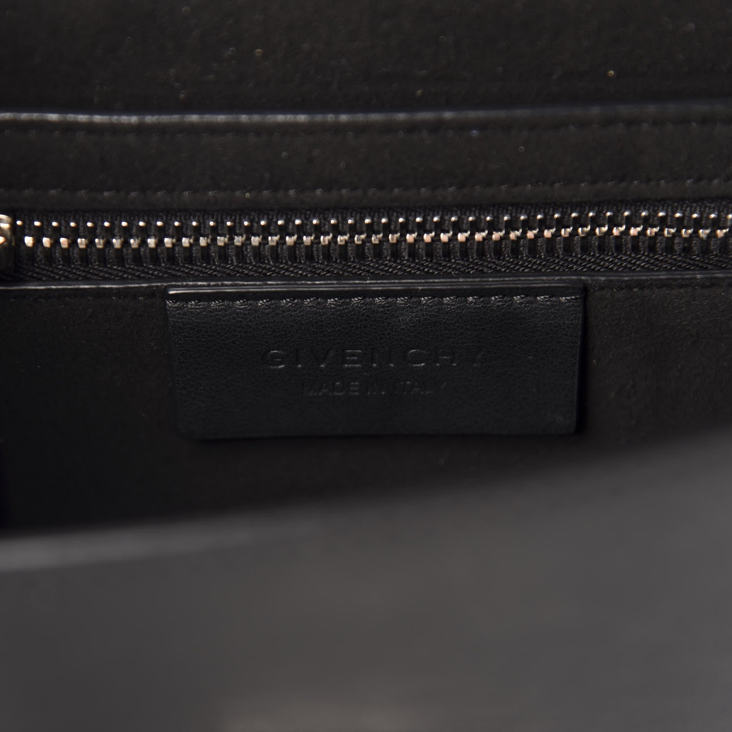 Givenchy Calfskin Cross Embellished Bow Cut Chain Bag Black 9 of 11