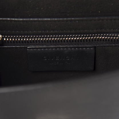 Givenchy Calfskin Cross Embellished Bow Cut Chain Bag Black 9 of 11