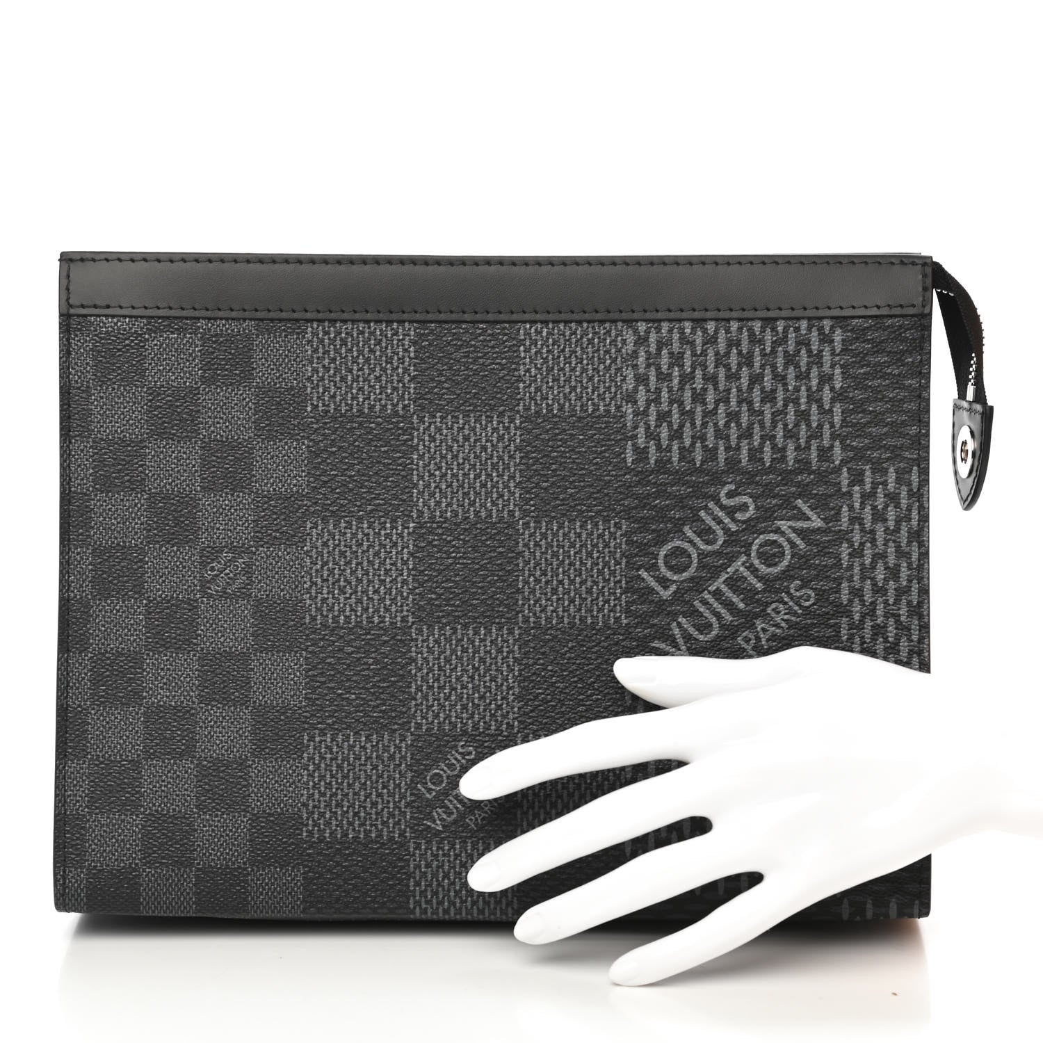 Louis Vuitton Damier Graphite 3D Pochette Voyage 2 of 8