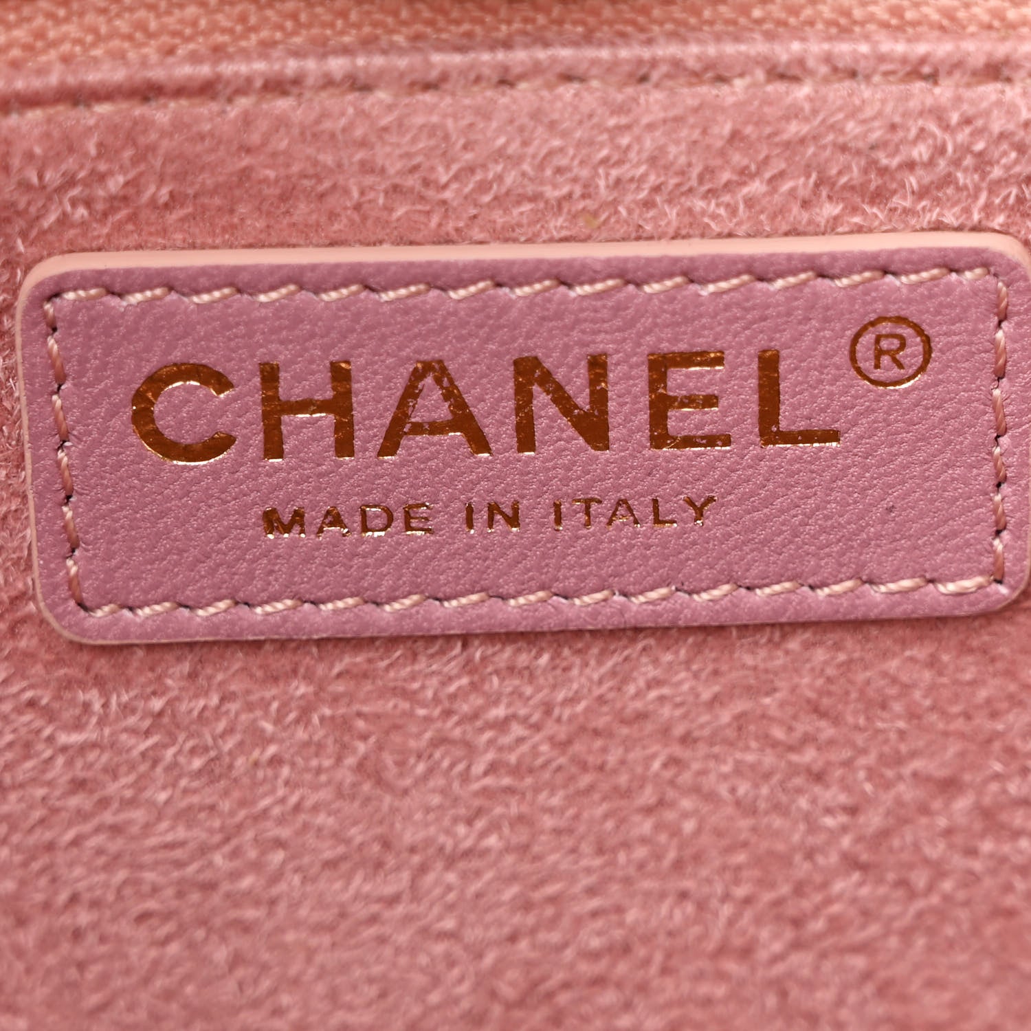 Chanel Caviar Small Studded Deauville Tote Light Pink 6 of 11